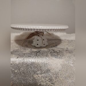 Mud Pie LED Christmas Tree Pedestal Cake Plate, NWT